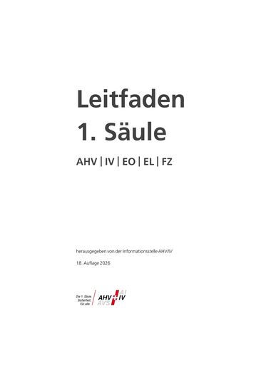 Leitfaden 1. S&auml;ule 2026
