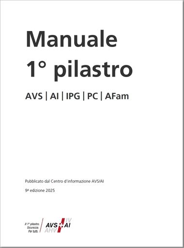 Manuale del 1° pilastro 2025
